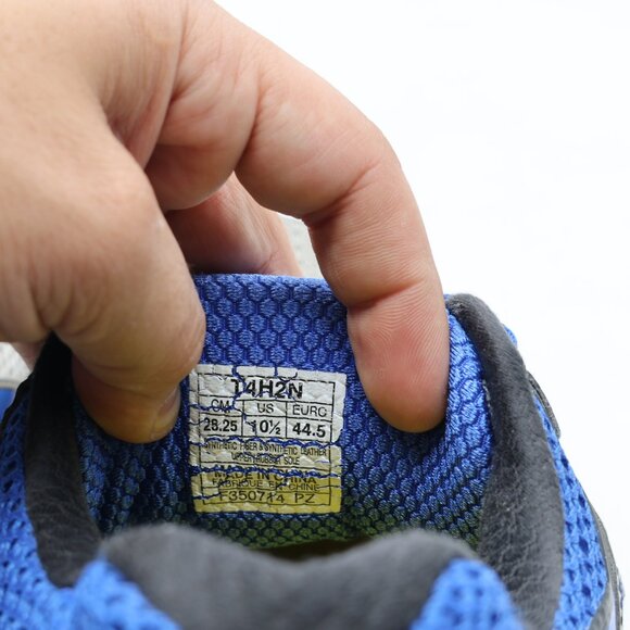 Asics Gel Kayano 21 Running Shoes Men's US Size 10.5 Sneakers Blue Grey T4H2N - Picture 3 of 9